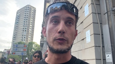 Scene from Milano, ciclisti manifestano: "Più sicurezza per chi sceglie la mobilità sostenibile"