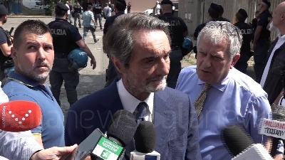 Scene from Maxi rissa, Fontana: "Spero si arrivi a sgombero totale abusivi"
