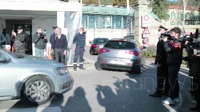 Scene from Firenze, il commissario straordinario per l'emergenza Covid visita il Meyer