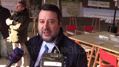 Scene from Milano-Cortina 2026, Salvini: "Si sono persi due anni, bisogna correre"