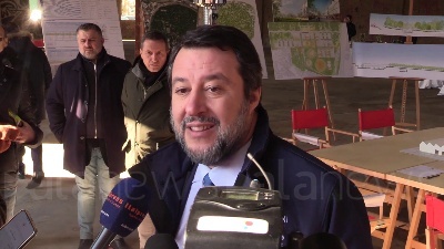 Scene from Milano-Cortina 2026, Salvini: "Si sono persi due anni, bisogna correre"