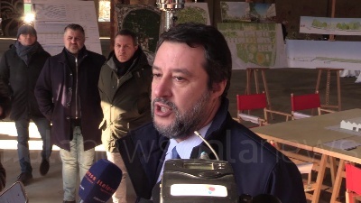 Scene from Milano-Cortina 2026, Salvini: "Si sono persi due anni, bisogna correre"