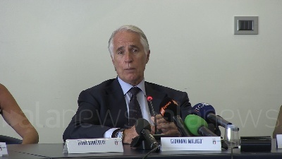 Scene from Milano-Cortina, Malagò: "Mai detto che Giochi sono a rischio"