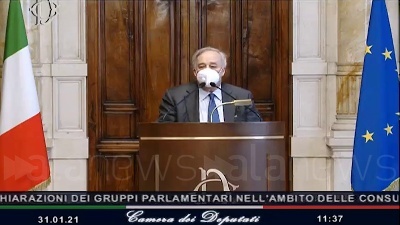 Scene from Consultazioni, Bressa (Aut): "Soluzione rapida con Conte premier"