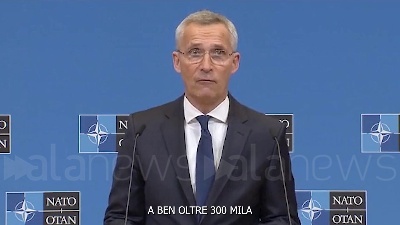 Scene from Nato, Stoltenberg: "Aumento delle forze di difesa"