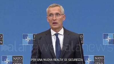 Scene from Nato, Stoltenberg: "Aumento delle forze di difesa"