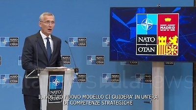 Scene from Nato, Stoltenberg: "Aumento delle forze di difesa"
