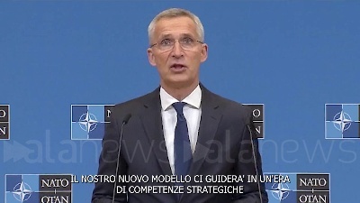 Scene from Nato, Stoltenberg: "Aumento delle forze di difesa"