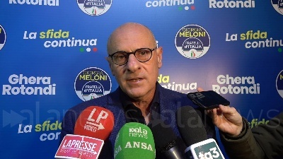 Scene from Lazio, Rampelli: "Regionali saranno test sul nazionale, Rocca è persona competente"