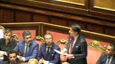 Scene from Governo, Conte: "Non rinnego nulla di quanto fatto"