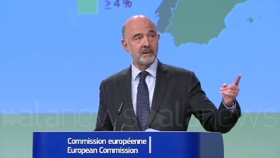 Scene from Pil, Moscovici: "Crescita in Italia molto, molto contenuta"