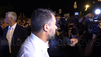 Scene from Salvini: "Nessun problema con 5stelle, ma se è tutto fermo..."