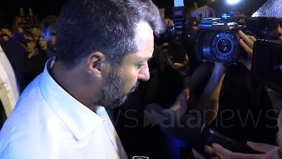 Scene from Salvini: "Nessun problema con 5stelle, ma se è tutto fermo..."