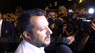 Scene from Salvini: "Nessun problema con 5stelle, ma se è tutto fermo..."