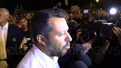 Scene from Salvini: "Nessun problema con 5stelle, ma se è tutto fermo..."