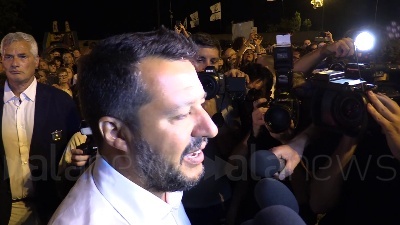 Scene from Salvini: "Nessun problema con 5stelle, ma se è tutto fermo..."