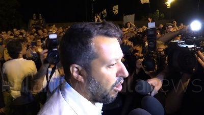 Scene from Salvini: "Nessun problema con 5stelle, ma se è tutto fermo..."