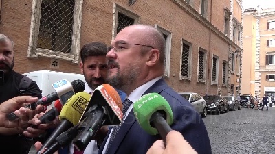 Scene from Santanchè, Borghi (Iv): "Sfiducia? Assist del M5s al Governo, ma Ministra dovrebbe dimettersi"
