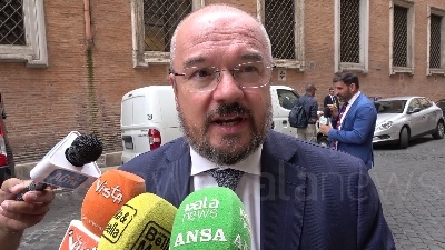 Scene from Santanchè, Borghi (Iv): "Sfiducia? Assist del M5s al Governo, ma Ministra dovrebbe dimettersi"