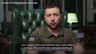 Scene from Ucraina, Zelensky: "Donbass completamente distrutto, è un inferno"