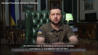Scene from Ucraina, Zelensky: "Donbass completamente distrutto, è un inferno"