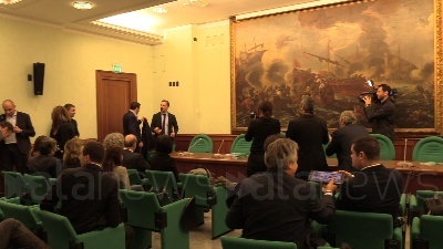 Scene from Salvini: "150 crisi aziendali lasciate da Di Maio prima di diventare tour operator"