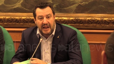 Scene from Salvini: "150 crisi aziendali lasciate da Di Maio prima di diventare tour operator"