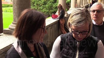 Scene from Ucraina, Irina Scherbakova (Nobel Pace 2022): "Inviare armi unica soluzione" (RU)