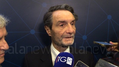 Scene from Milano-Cortina 2026, Fontana: "Completeremo tutte le opere"