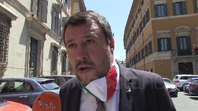 Scene from Salvini: "Divisioni centro destra? Mi preoccupano di più quelle della maggioranza"