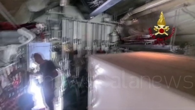 Scene from Inondazioni in Libia, partito il contingente dei vigili del fuoco italiani