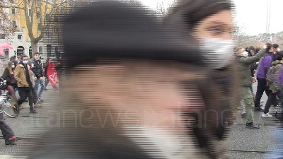 Scene from Scuola, Miur blindato per la protesta degli studenti: "No alla propaganda della Azzolina"