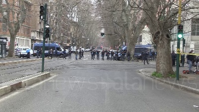 Scene from Scuola, Miur blindato per la protesta degli studenti: "No alla propaganda della Azzolina"