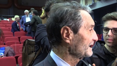 Scene from Stadio Milano, Fontana: "Bella l'idea del Milan, le squadre hanno bisogno di nuovi stadi"