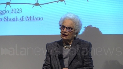 Scene from Milano, convegno per le vittime dell'odio. Segre: "Speranza nei giovani si è affievolita"