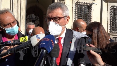 Scene from Lavoro, Landini: "Da Draghi luce verde su norme per la sicurezza lavoratori"