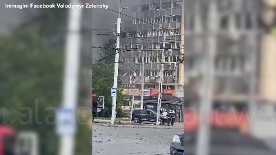 Scene from Ucraina, morti e feriti per l'attacco a Vinnytsia: tra le vittime anche un bambino