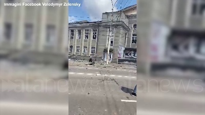 Scene from Ucraina, morti e feriti per l'attacco a Vinnytsia: tra le vittime anche un bambino