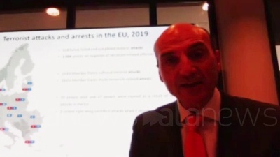 Scene from Terrorismo, Navarrete (Europol): "Attacchi in diminuzione in Ue"