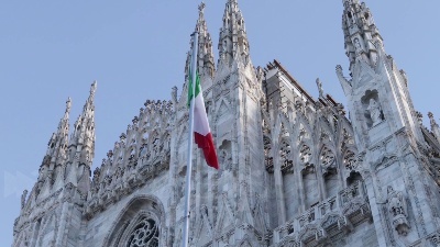 Scene from Alpini, Milano: alzabandiera alle celebrazioni in commemorazione dei soldati caduti
