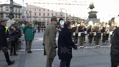 Scene from Alpini, Milano: alzabandiera alle celebrazioni in commemorazione dei soldati caduti