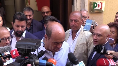 Scene from Zingaretti: "Nessun programma parallelo ma condiviso per il bene dell'Italia"