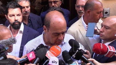 Scene from Zingaretti: "Nessun programma parallelo ma condiviso per il bene dell'Italia"