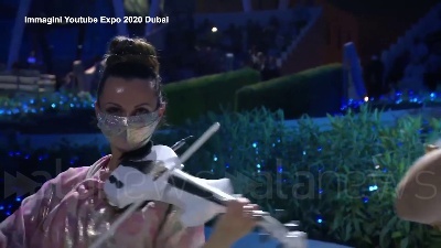 Scene from Expo 2020 Dubai, al via la cerimonia d'apertura