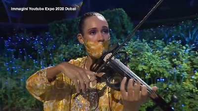 Scene from Expo 2020 Dubai, al via la cerimonia d'apertura