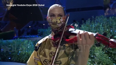 Scene from Expo 2020 Dubai, al via la cerimonia d'apertura