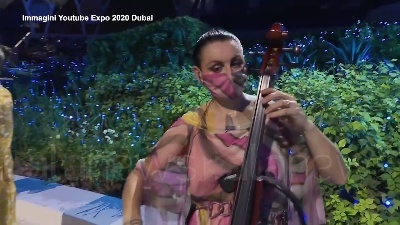 Scene from Expo 2020 Dubai, al via la cerimonia d'apertura