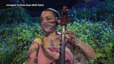 Scene from Expo 2020 Dubai, al via la cerimonia d'apertura
