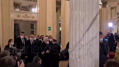Scene from Teatro alla Scala, l'ultima Prima del presidente Mattarella