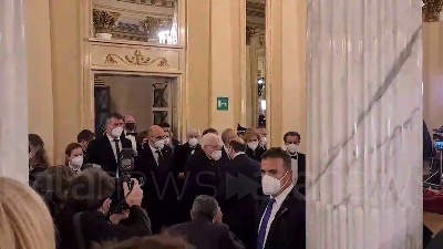 Scene from Teatro alla Scala, l'ultima Prima del presidente Mattarella